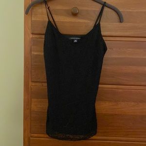 Women’s black lace camisole by Banana Republic size extra small